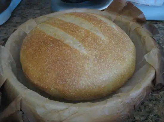Кукурузный хлеб на опаре