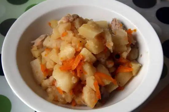 Картофель тушеный с мясом (Brand 6051)