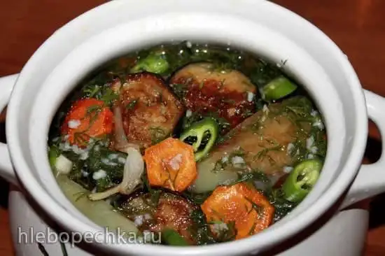 Баклажаны маринованые