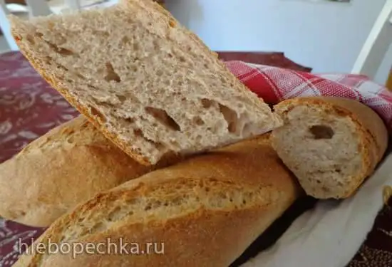 Багеты с тремя видами муки