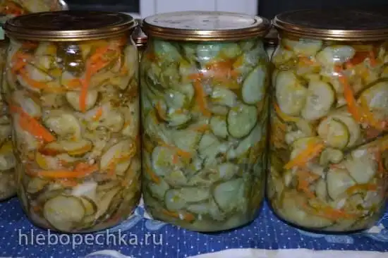 Огурцы с корейской морковкой