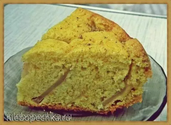 Шарлотка бисквитная, но очень вкусная