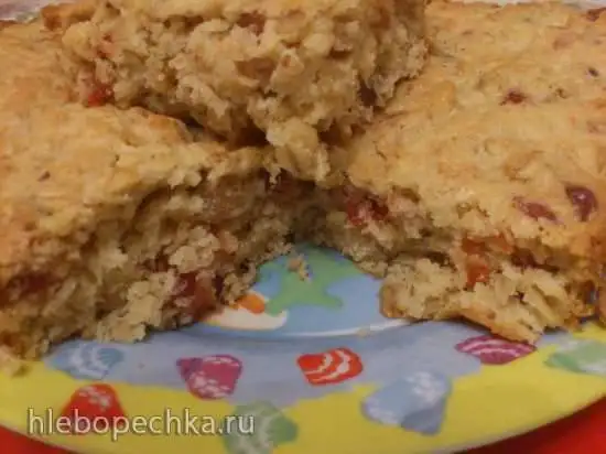 Овсяный пирог (быстрый)