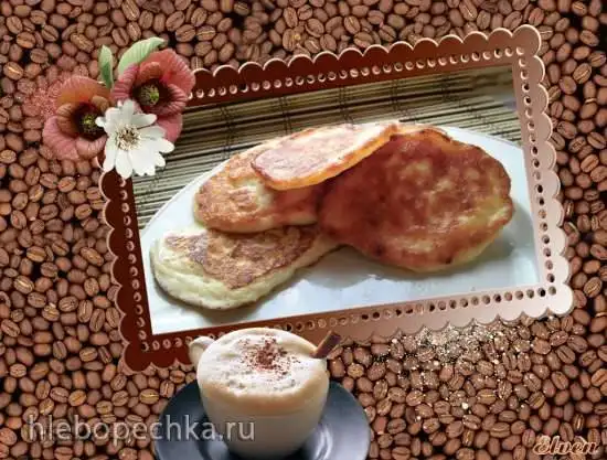 Кабачково-яблочные оладьи