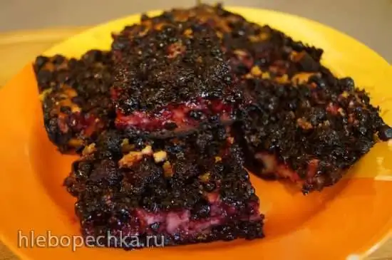 Английский пирог с ягодами