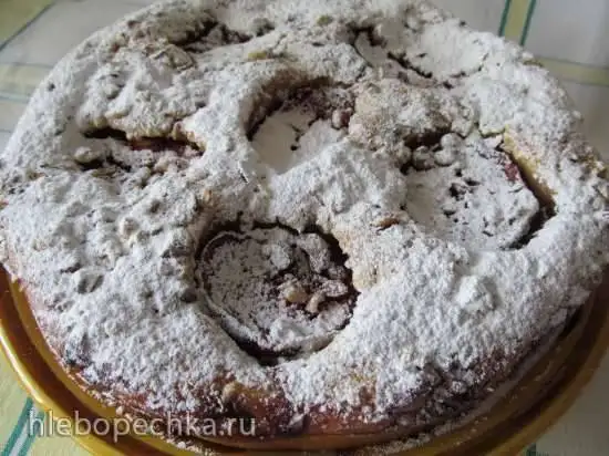 Пирог с инжиром (Fresh fig and almond breakfast cake)