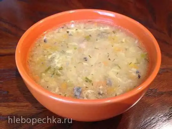Кудрявый суп из рыбных консервов (Steba DD1)