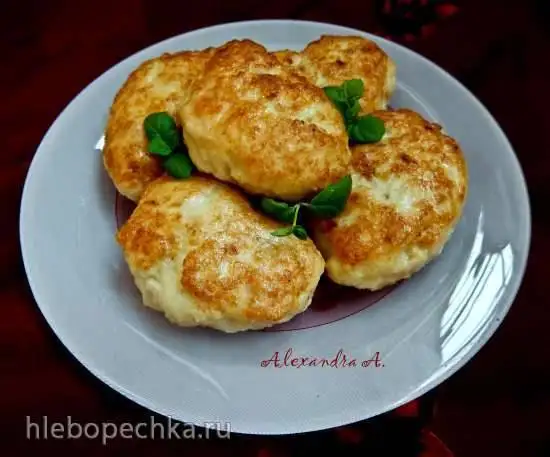 Котлеты из индейки с кабачками и мятой