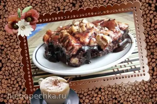 Брауни «Грязь Миссиссипи» (Mississippi Mud Brownies {AKA Frosted Marshmallow Brownies})