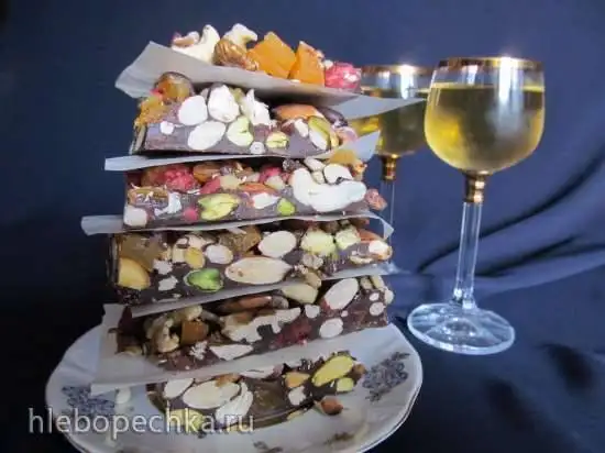 Шоколад с орехами (Decadent Chocolate Bark)