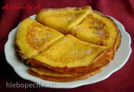 Тыквенные блинчики «Ароматные»