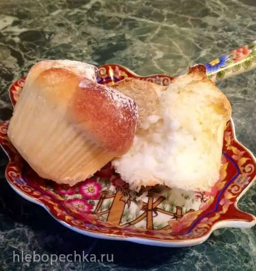 Бриоши с заварным кремом