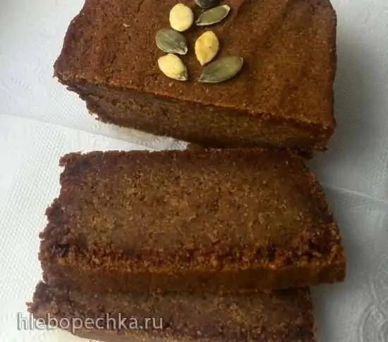 Вегетарианский тыквенный хлеб