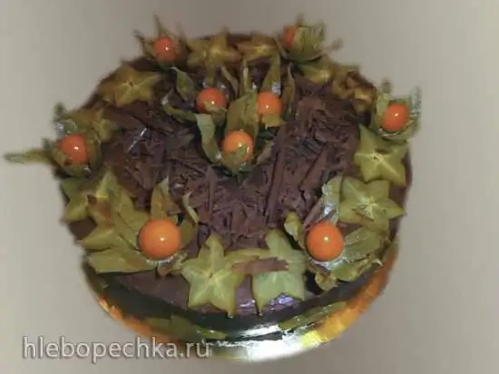Шоколадный торт в микроволновке