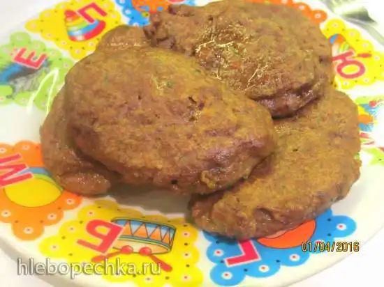 Оладушки из мяса и овощей «Детские»