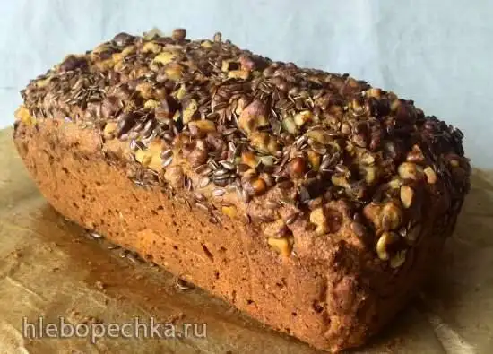 Цельнозерновой кекс с яблоком