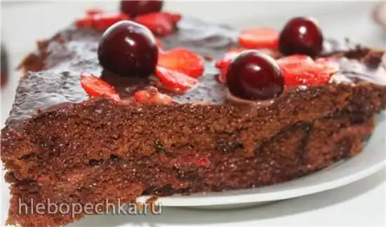 Торт «Шоколадный сметанник»
