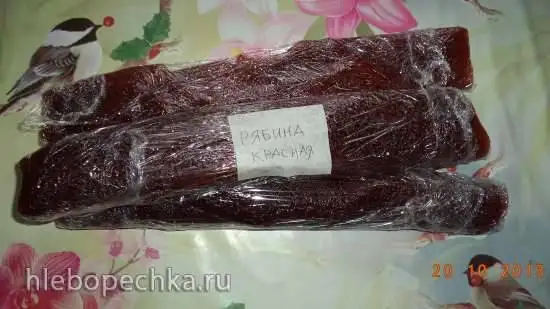 Пастила из рябины