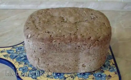 Самый простой ржаной хлеб на закваске