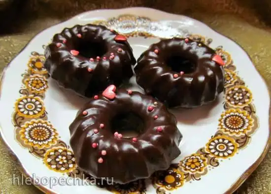 Бублики с чаем матча (Green Tea Donuts)