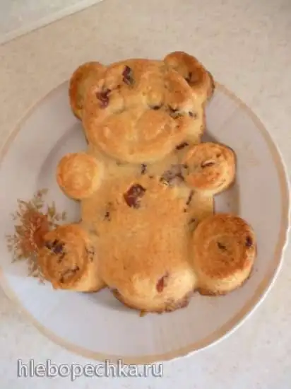 Коврижка с клюквой и белым шоколадом (Cranberry & White Chocolate Shortbread Cookies)