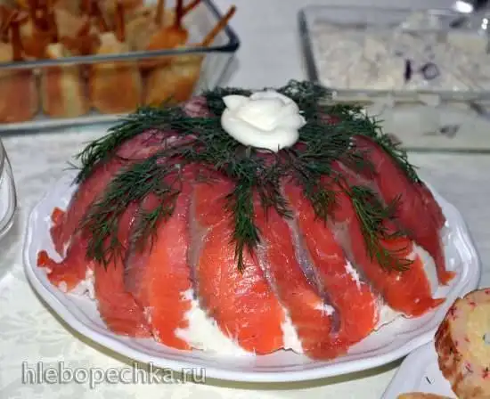 Рыбный торт