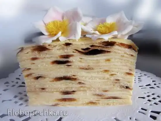 Торт «Белый наполеон мокрый» (мастер-класс)
