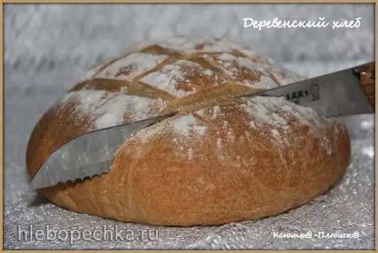Хлеб деревенский (духовка)