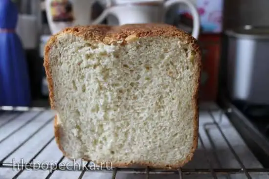 Пшеничный хлебушек с шоколадной крошкой в хлебопечке