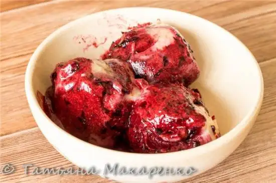 Чернично-бананово-ананасовое мороженное в мороженице Yonanas Frozen Treat Maker