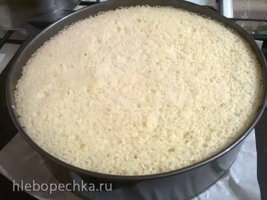 Классический бисквит с подогревом