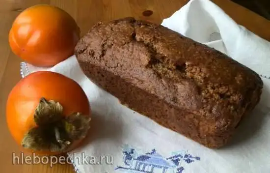 Цельнозерновой хлеб с хурмой