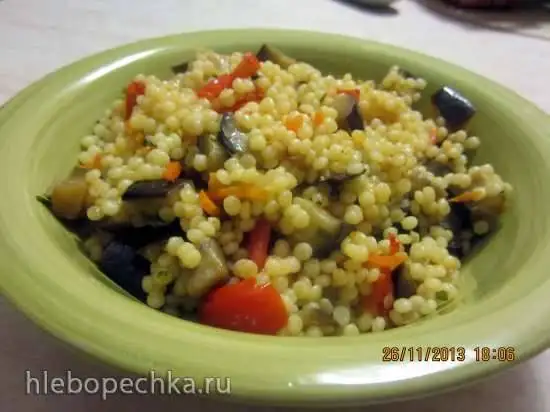 Птитим с овощами (Израйльский кускус)