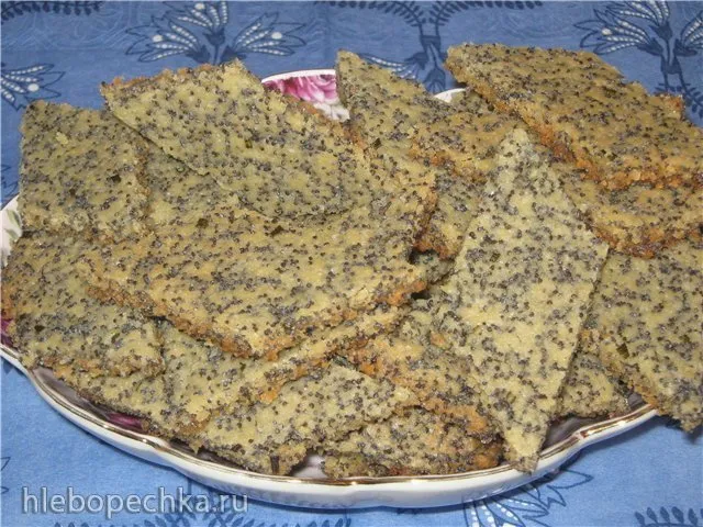 Печенье с маком и розмарином