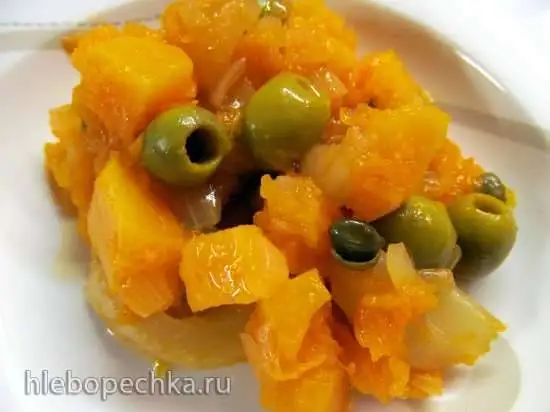 Капоната с тыквой (Caponata di zucca rossa)