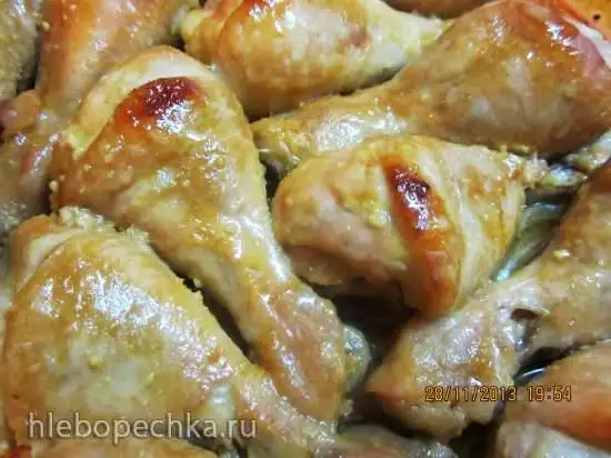 Курица в горчично-медовом соусе
