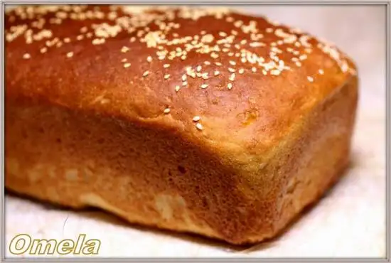 Картофельный хлеб для тостов (в духовке)