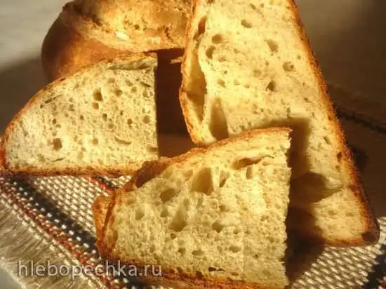 Хлеб яблочно-медовый с цельнозерновой пшеничной мукой