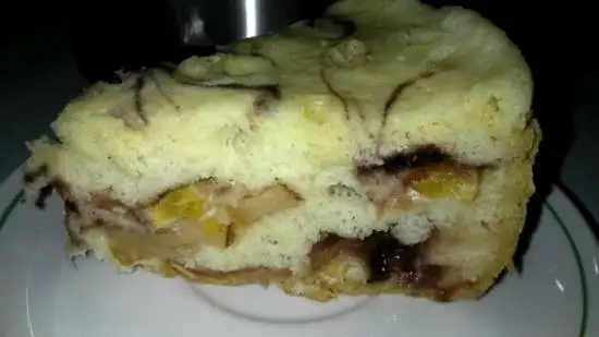 Шарлотка с яблоками и мандаринами  (Steba DD1)