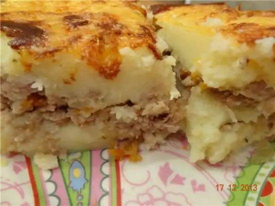 Картофельная запеканка