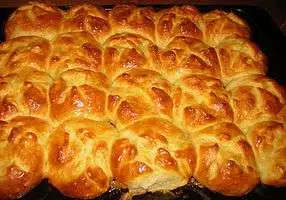 Булочки с кукурузной мукой на кефирной закваске