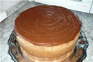 Торт «Пьяная вишня в шоколаде 