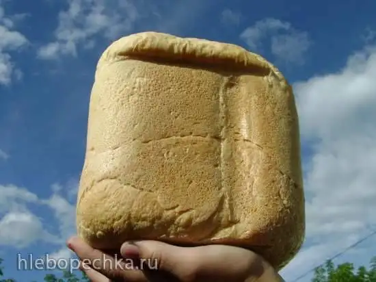 Пшеничный хлеб на сыворотке (пахте)