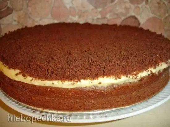 Торт шоколадный низкой жирности - Sjokopulver Kake (Lite Fett)