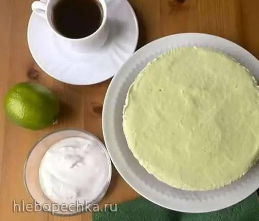 Десерт из авокадо и лайма (Healthy Avocado-Lime Pie)