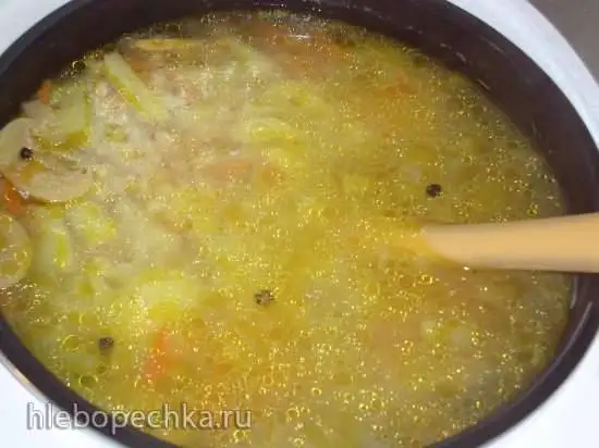 Суп грибной с шампиньонами в мультиварке Brand 701