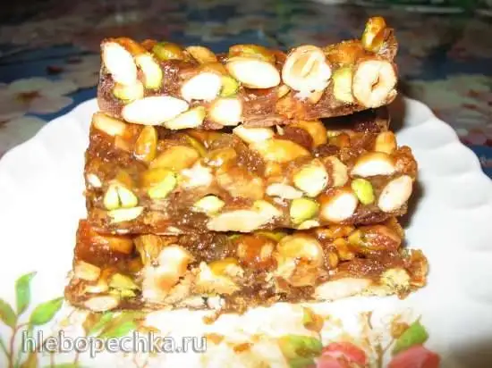 Панфорте с фисташками (Panforte ai pistacchi)