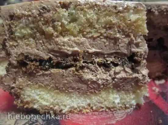 Корж-прослойка для торта из печенья «Шоколадное искушение»