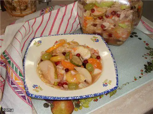 Салат капустный «провансаль»