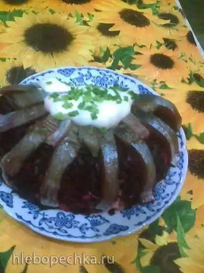 Салат с селёдкой (не «шуба»)